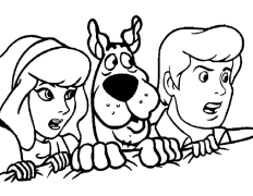 Scooby-Doo Colorear En Liña